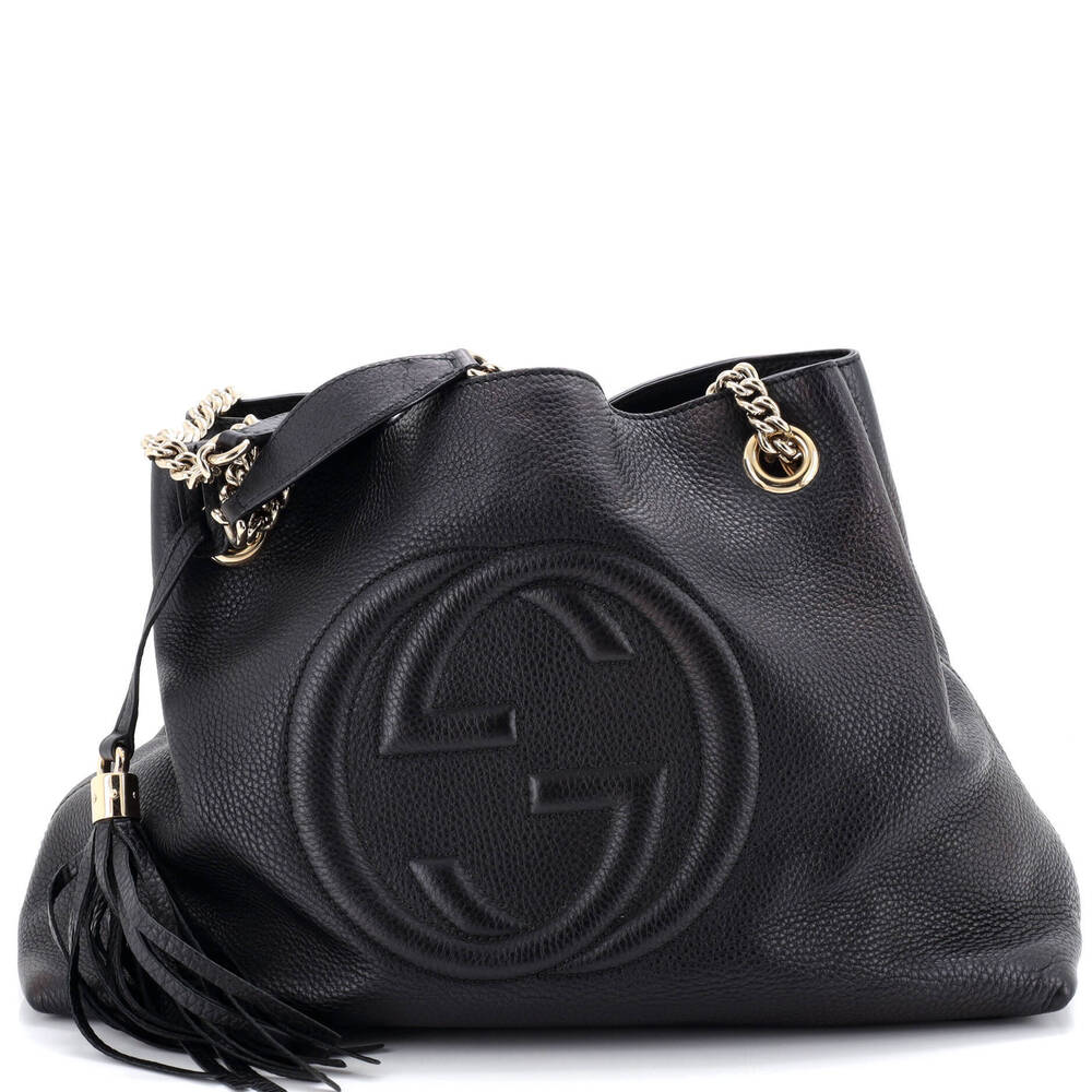 Gucci Medium Soho Chain Strap Shoulder Bag Leather